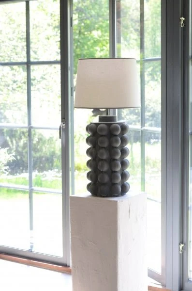 Bubbels Lampfot L H49cm, Grå
