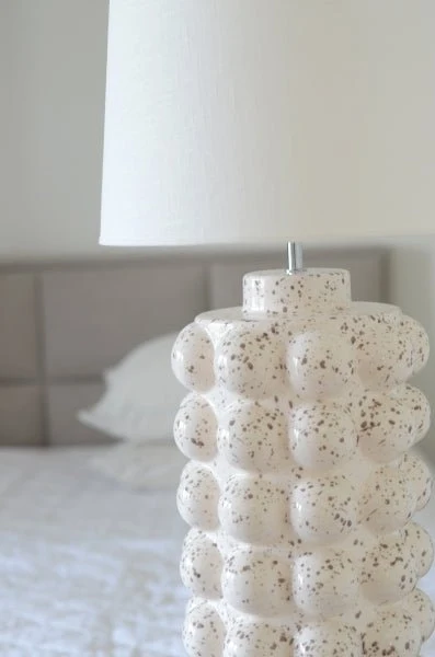 Bubbels Lampfot L H49cm, Stracciatella