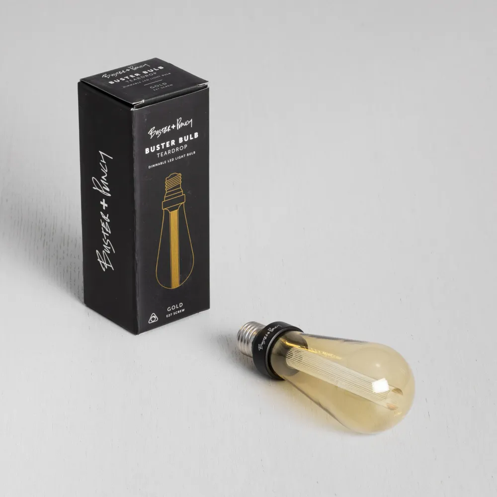 Buster Bulb, dimbar - Bärnsten • Buster + Punch