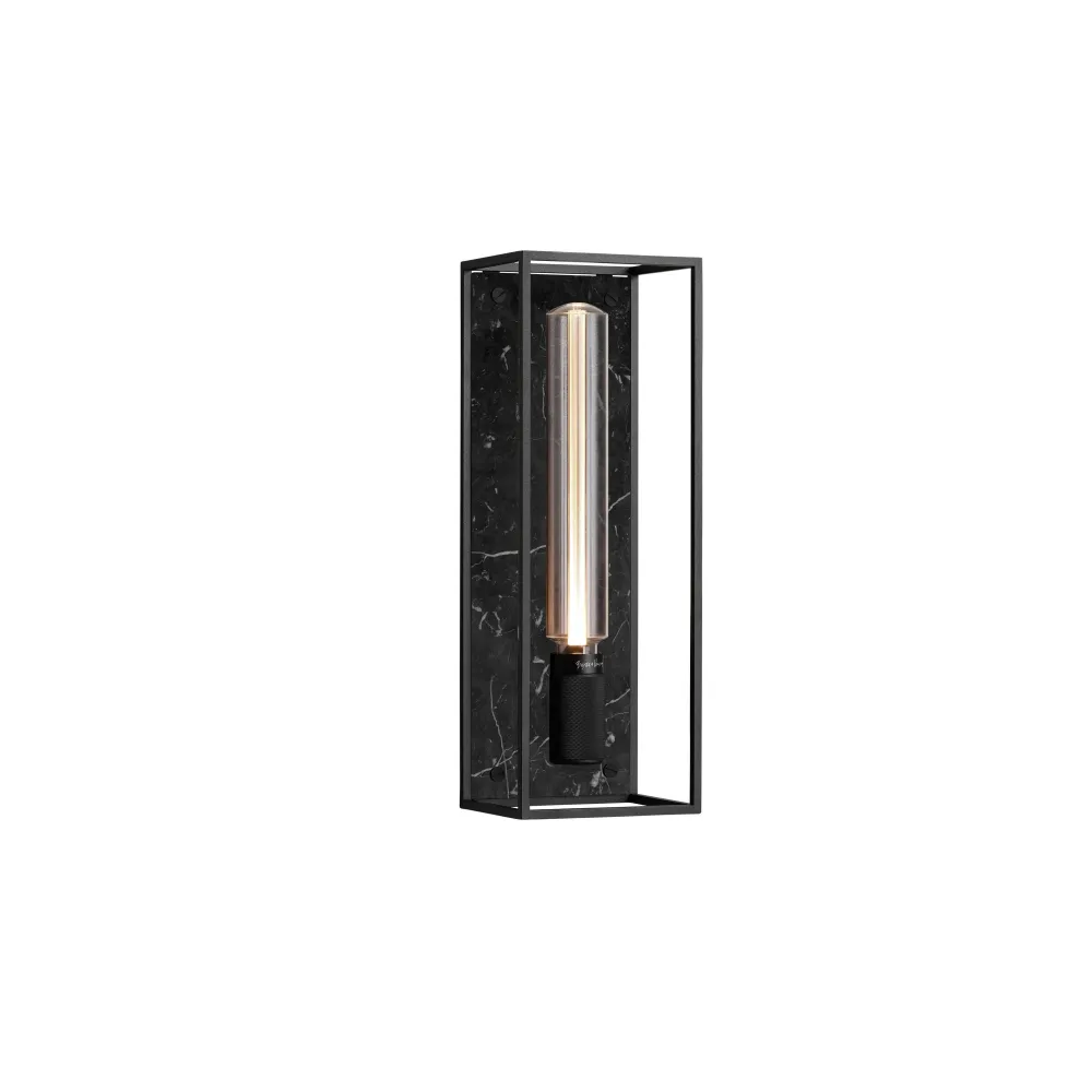 Caged vägglampa med midnight marmor/large • Buster + Punch
