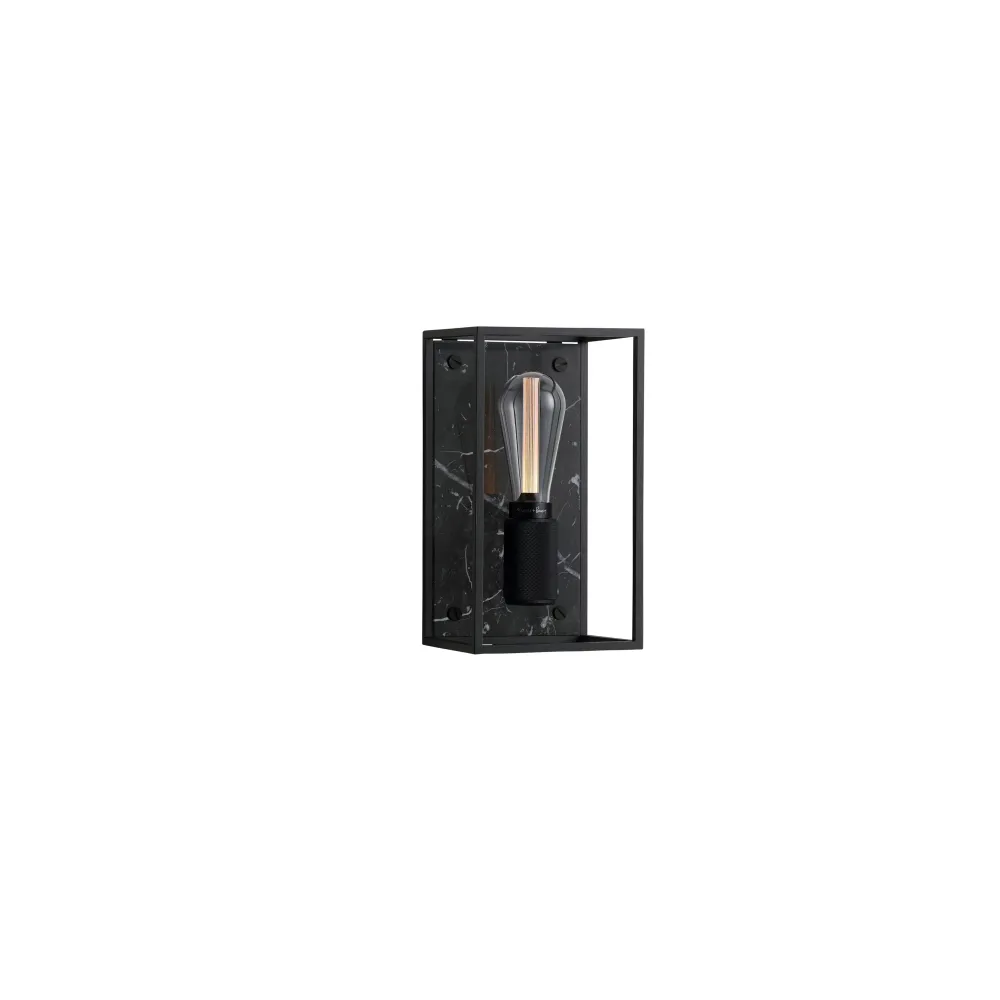 Caged vägglampa med onyx marmor/medium • Buster + Punch