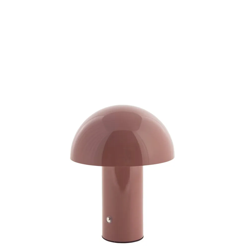 Dagsljus Nessina bärbar LED-lampa H19 cm. salmon