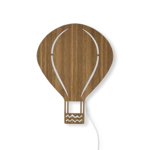 Daylight Spectrum Air Balloon Lamp - Smoked Ekträ