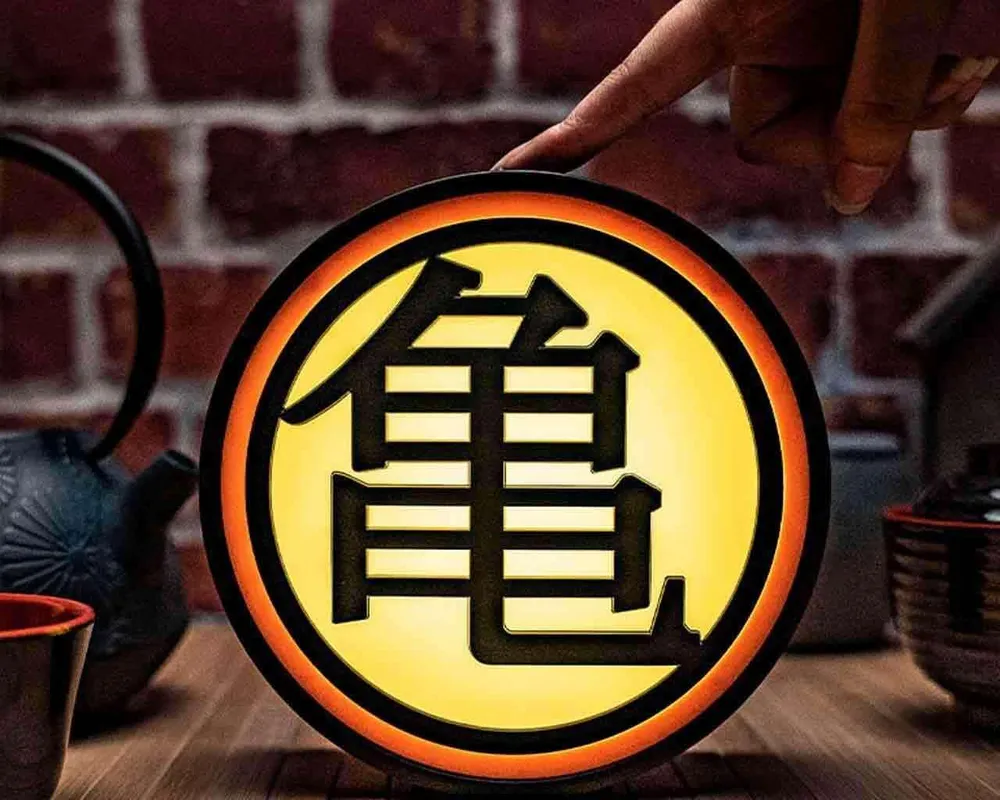 Dragon Ball Z: Kame Symbol - Skrivbordslampa Non-Dimmable