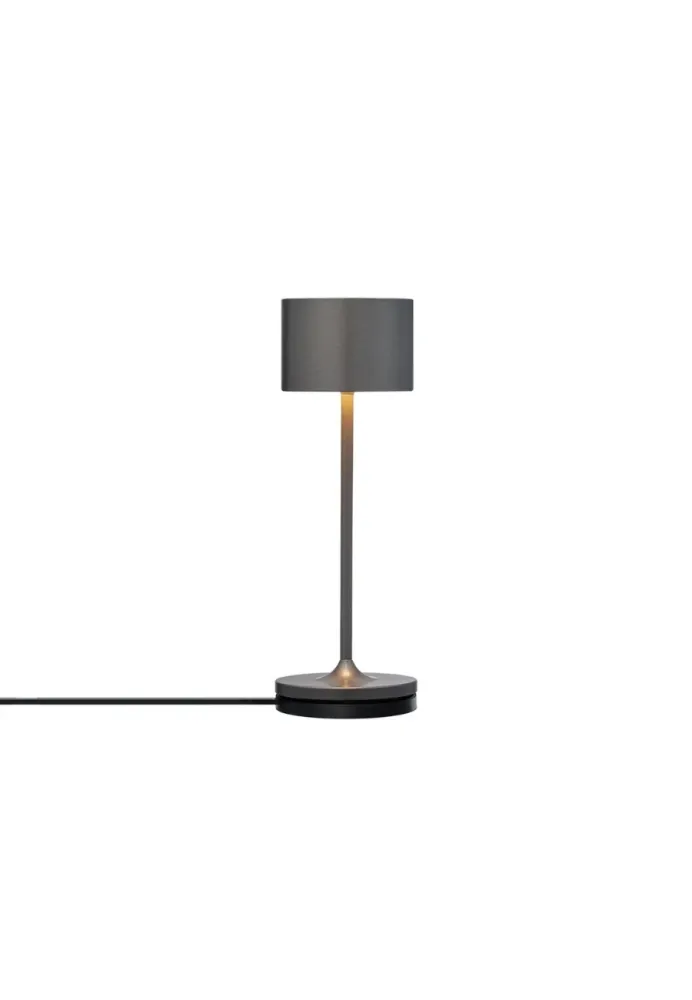 Farol Travel LED-lampa 19,5 cm Gun Metal