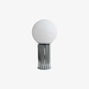 HERMOD Bordslampa - blank metall finish