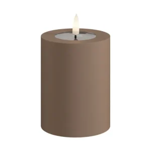 LED Blockljus Utomhus Mocca 7,5x10 cm