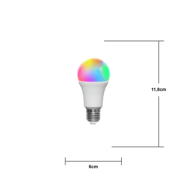 LED-lampa E27 A60 Connected Bulb