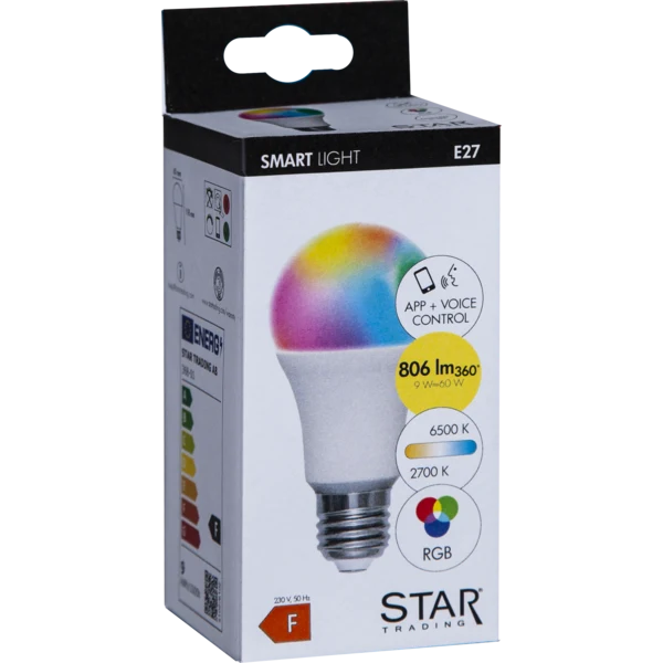 LED-lampa E27 A60 Connected Bulb
