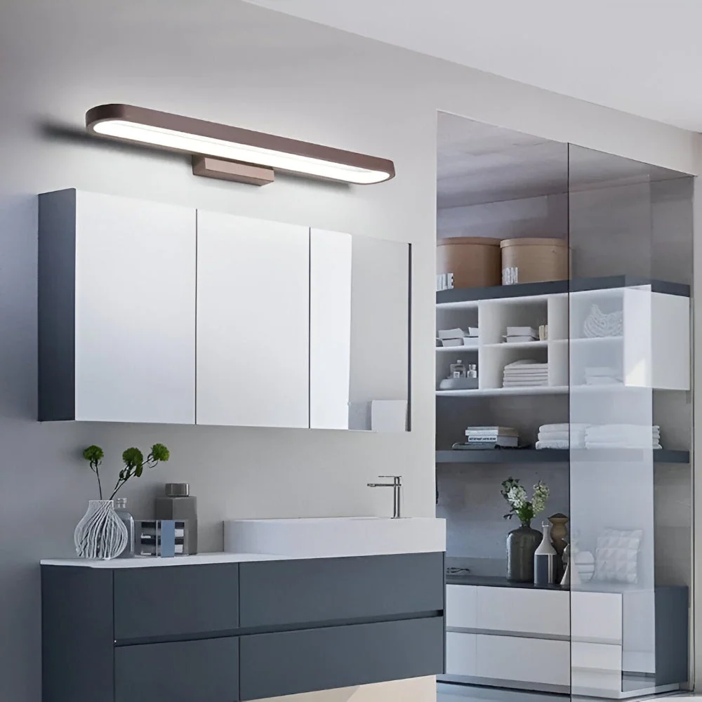 LinéaLux – Current LED Vägglampa i Nordisk Stil för Sminkbord och Badrum 40cm