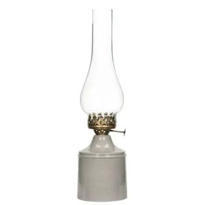 Ljuslykta Lampa till värmeljus Emalj Sand Iris Ø9x35cm