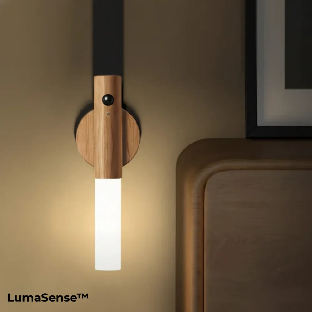 LumaSense™ | Möt den trådlösa lampan som förändrar tusentals hem Brun