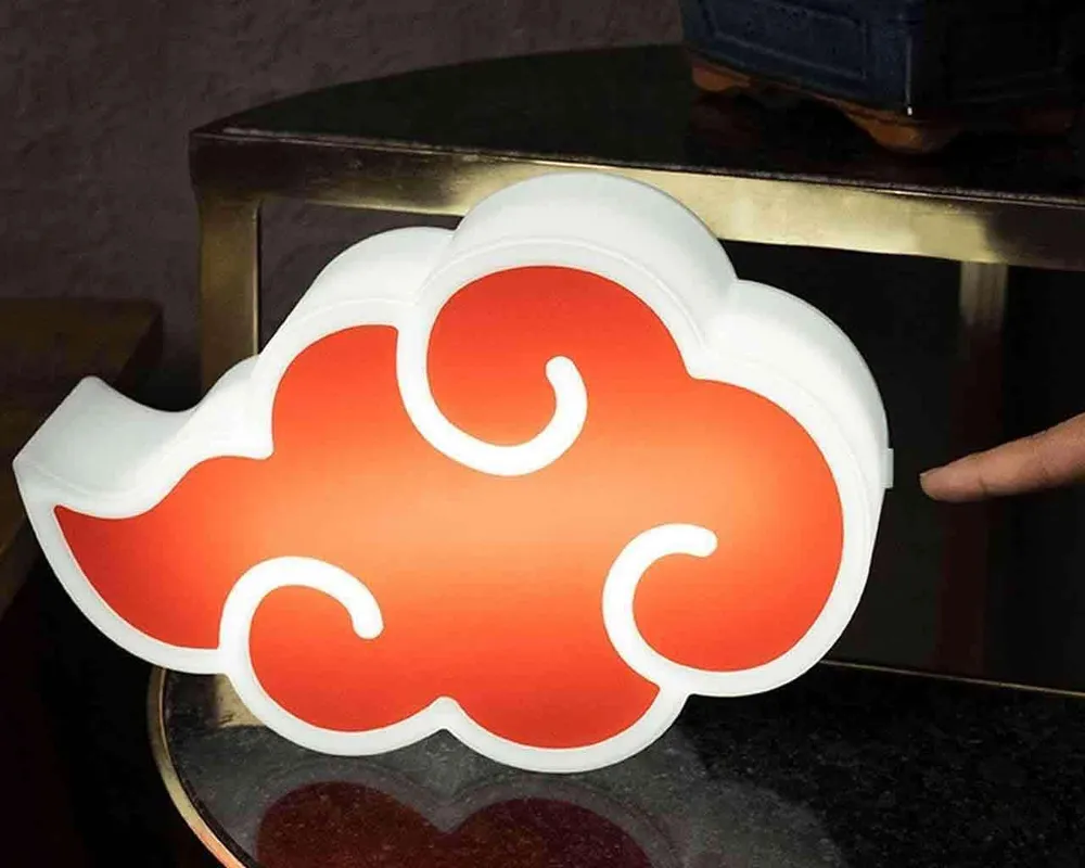 Naruto Shippuden Akatsuki Cloud - Skrivbordslampa