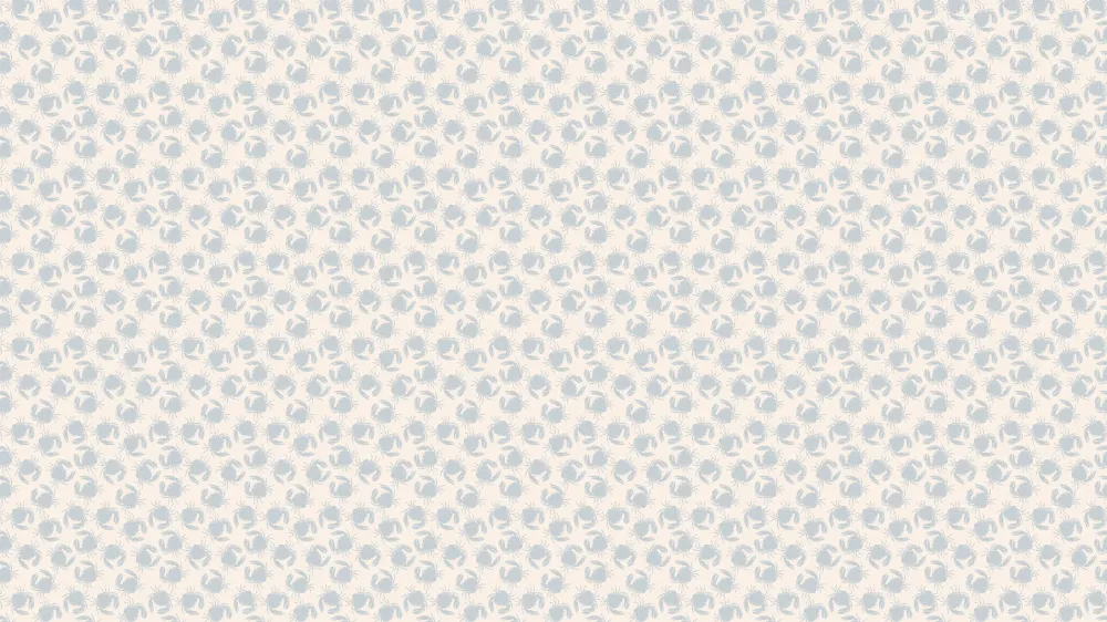 Reveal Tapet Krabba - Blue Bärbar