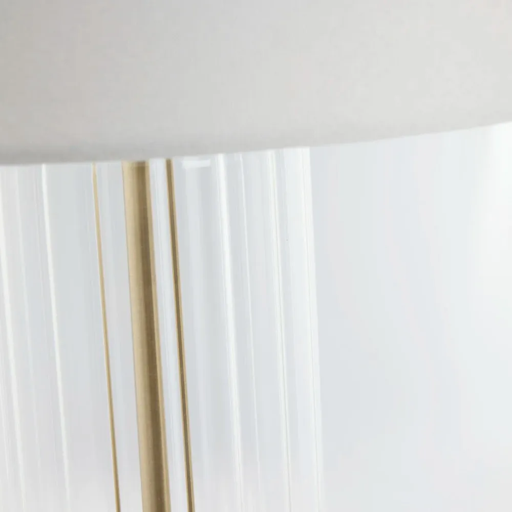 Sarille bordslampa, Tydlig / Guld