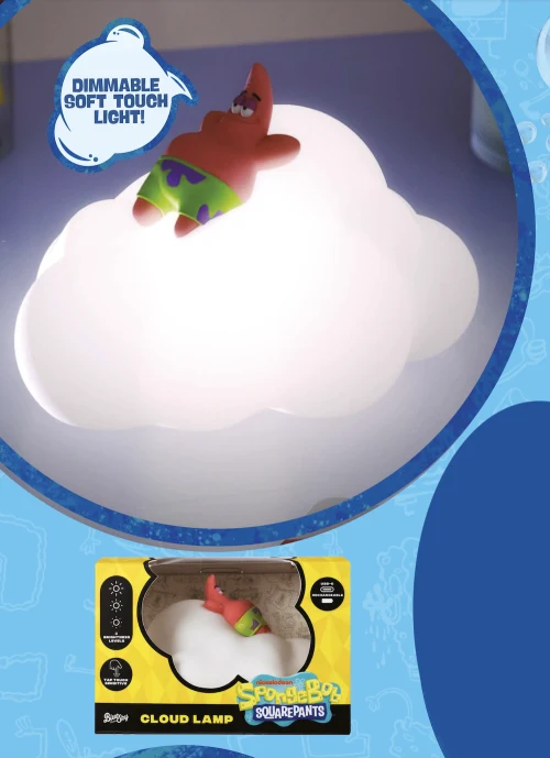Svampbob - Patrick - Decorative Fjäderlätt Cloud - 15cm