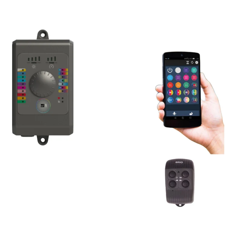 Varmvit Styrenhet lampa RGB WiFi + BT BRIO WIL