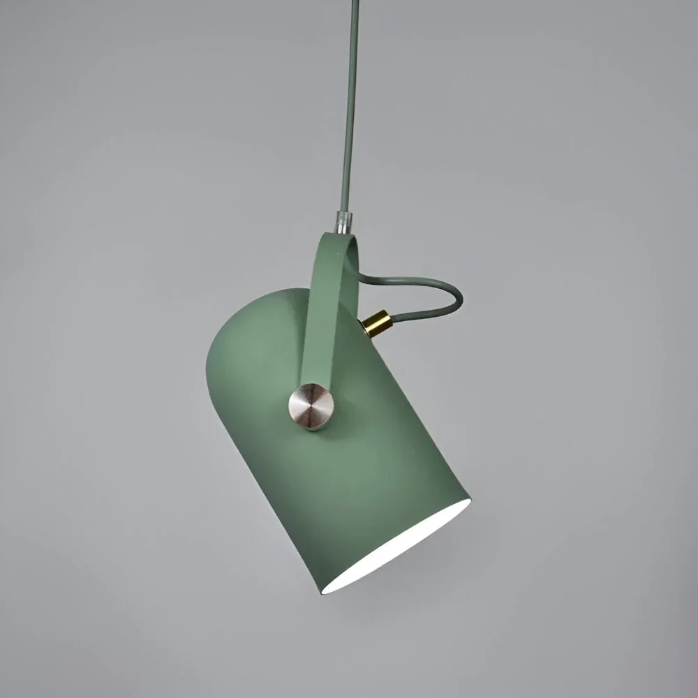 Lunivé – Justerbar Nordisk Pendellampa i Aluminium Svart