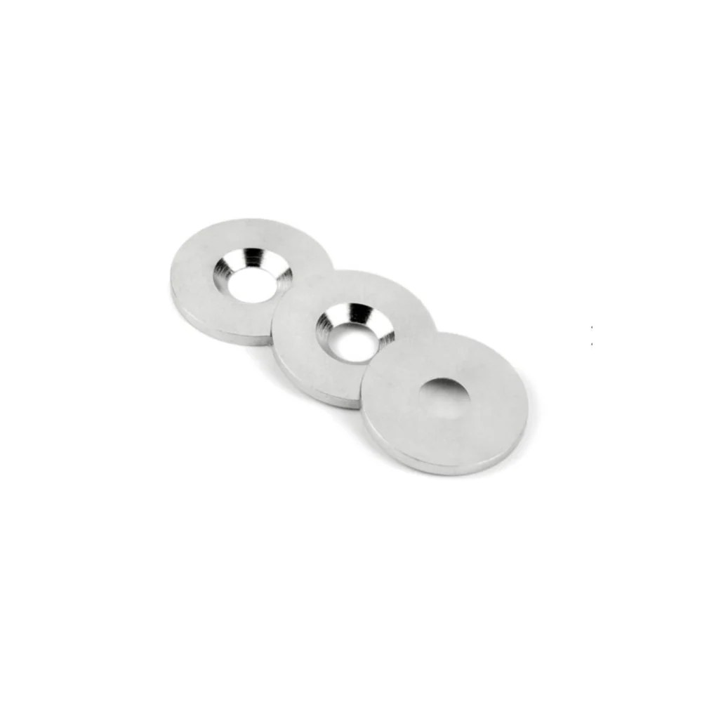 Countersunk metallplåt, rund Ø23 mm