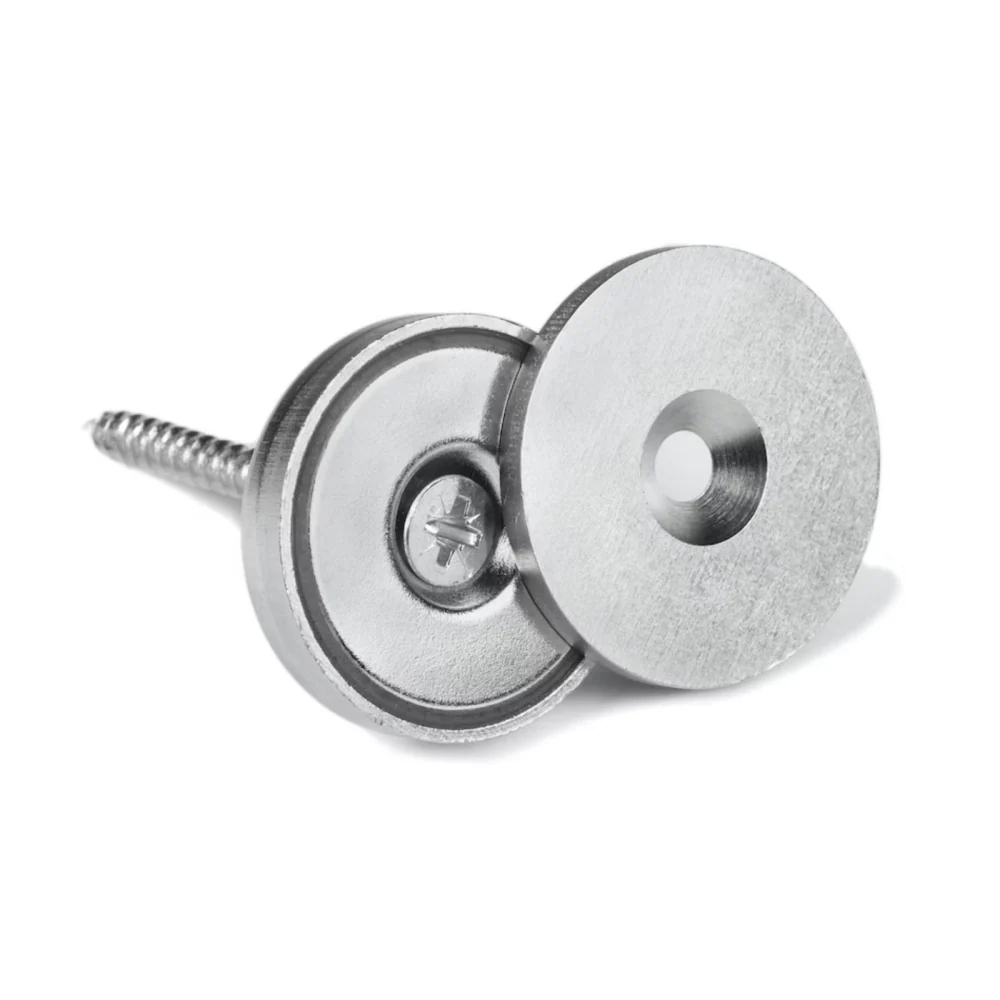 Countersunk metallplåt, rund Ø27 mm
