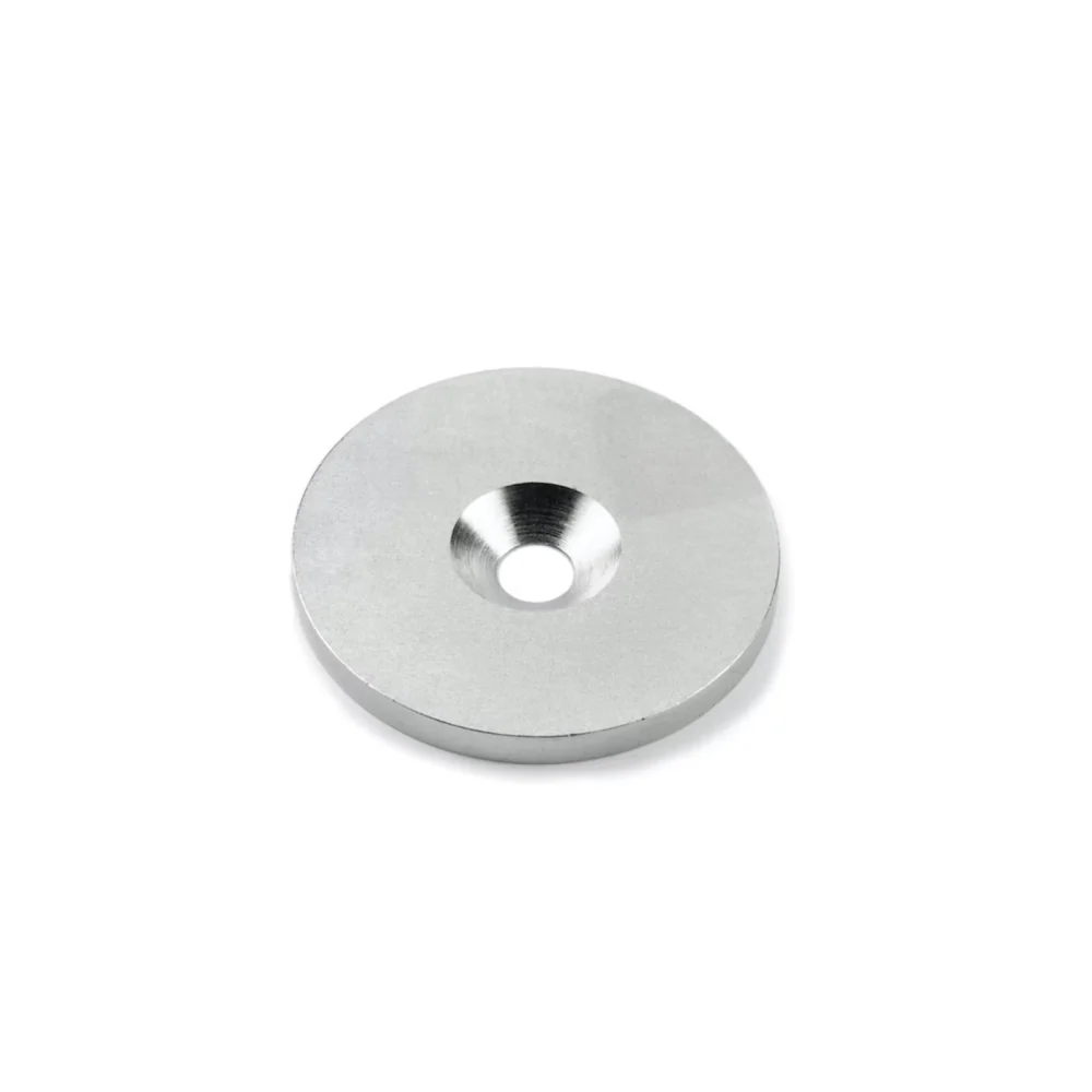 Countersunk metallplåt, rund Ø34 mm