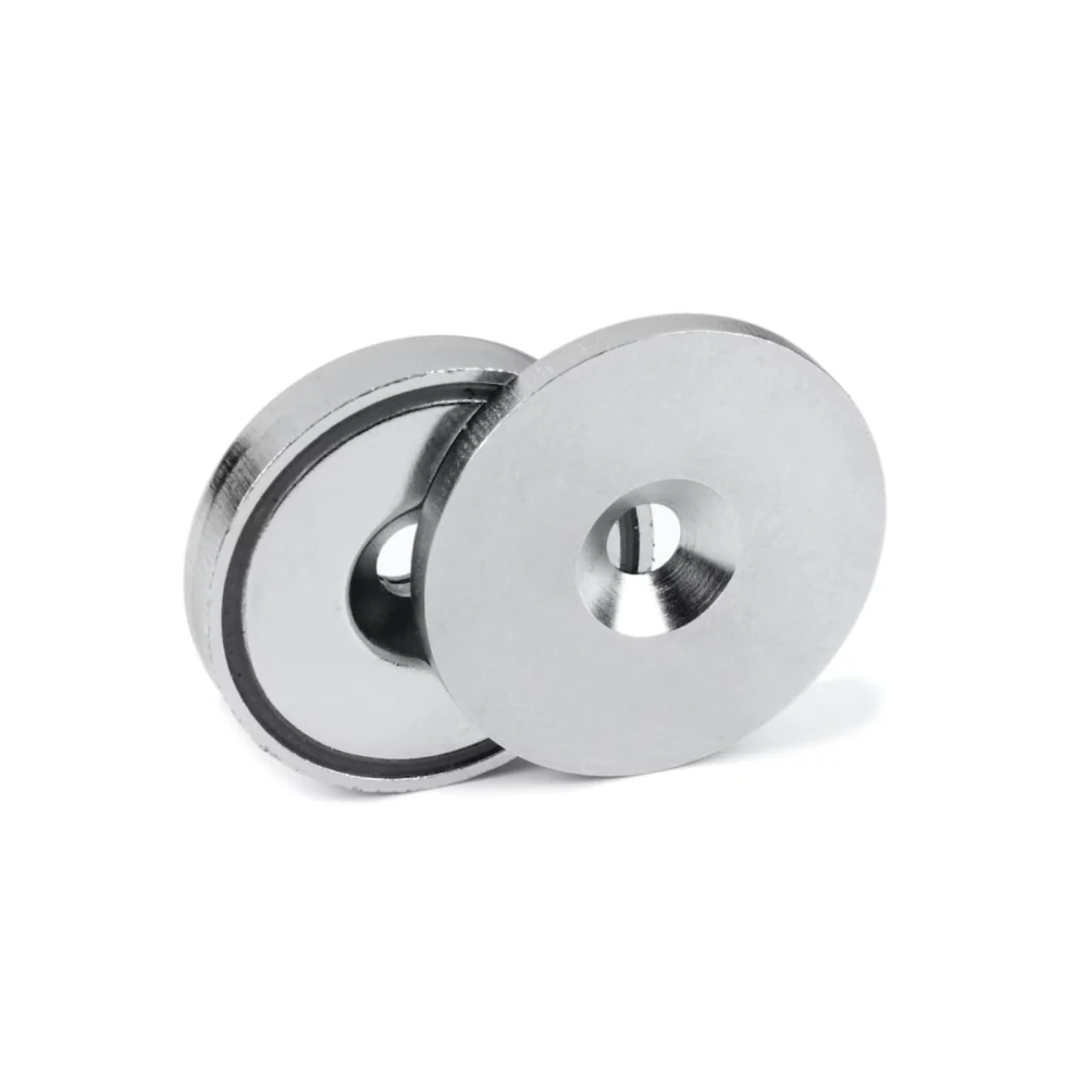 Countersunk metallplåt, rund Ø34 mm