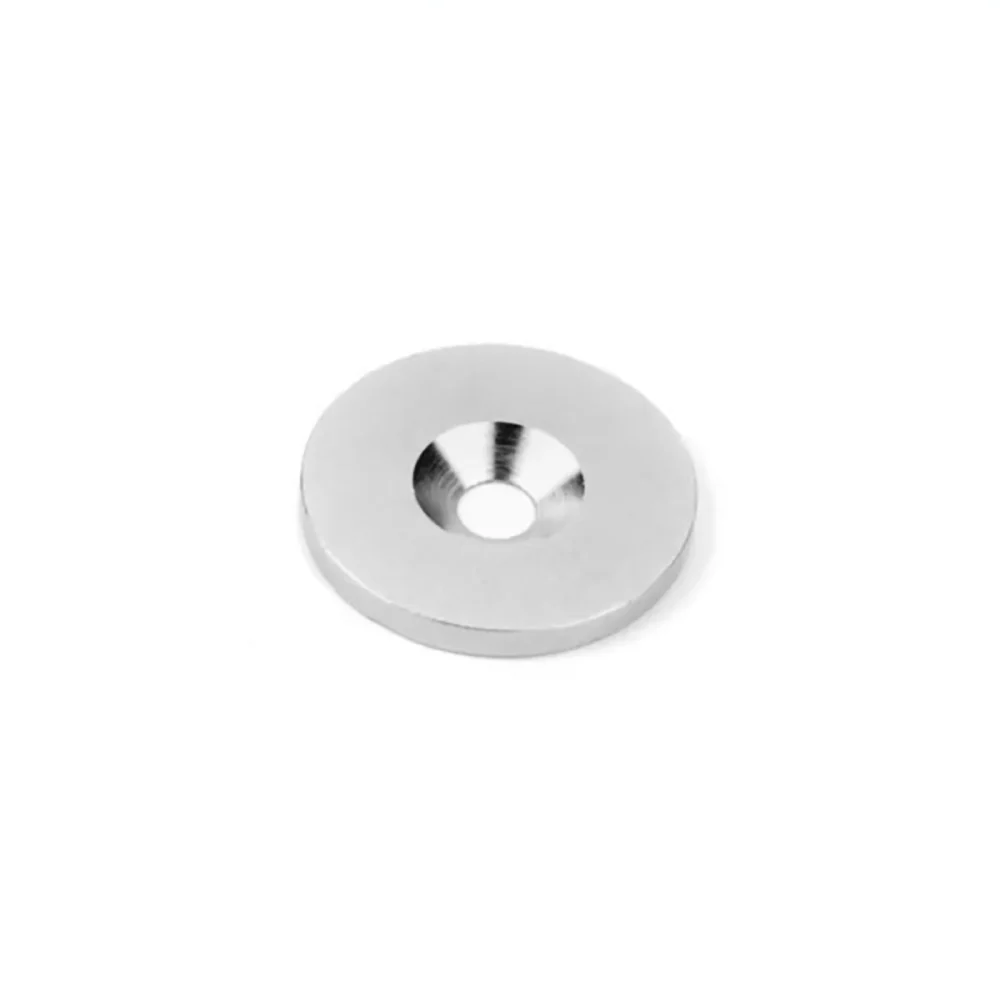 Countersunk metallplåt, rund Ø27 mm