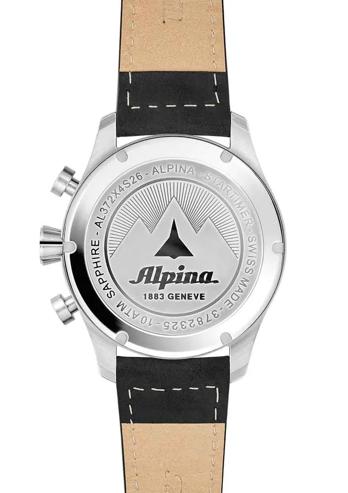 AL STARTIMER PILOT CHR QTZ, Ø44MM, MÖRKBLÅ DIAL, LB