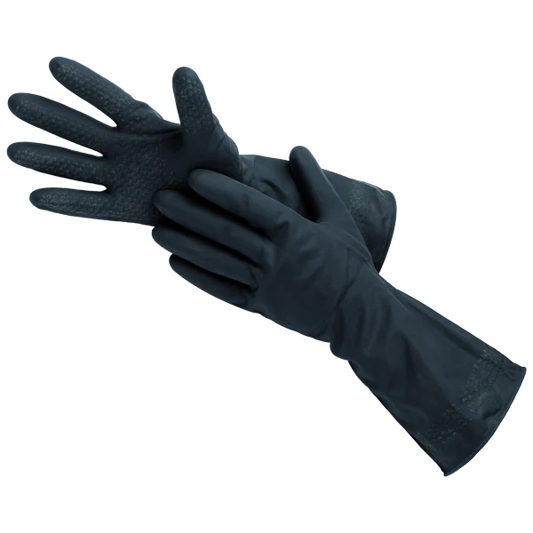 Latex industrihandske, tål cellulosaförtunning storlek 10 / XL