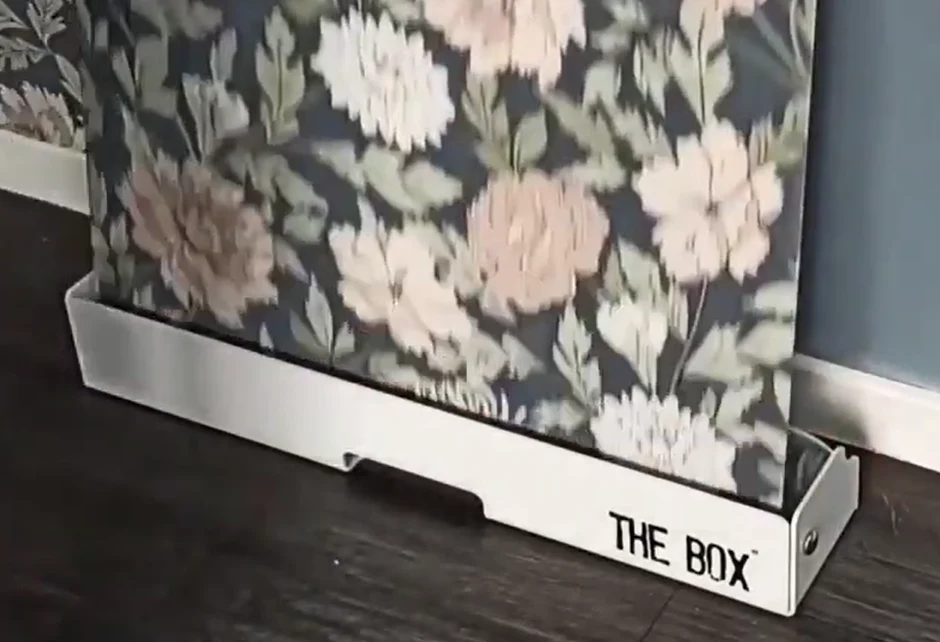 Box låda för tapetrulle