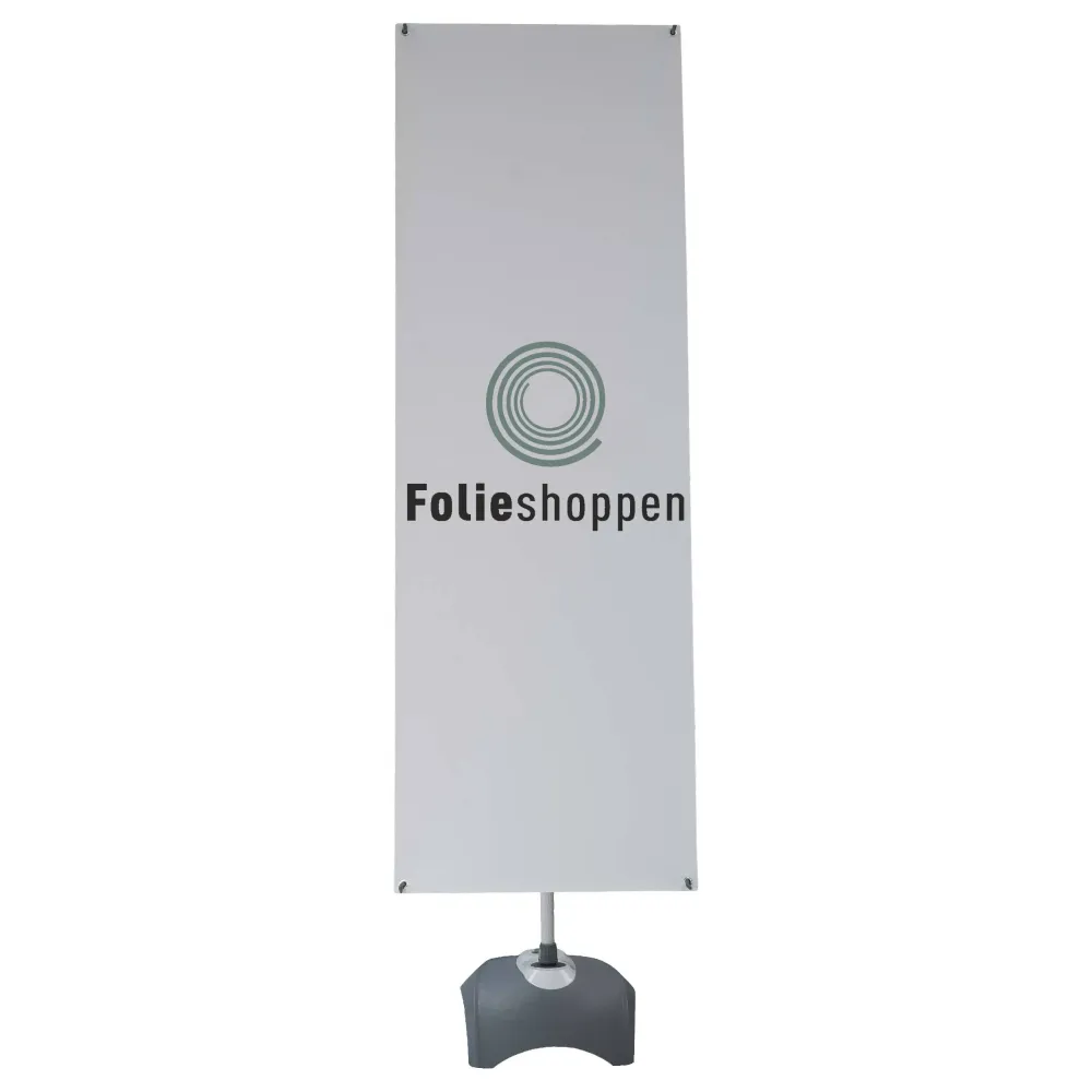 Dubbelsidig X-banner utomhus, 60x180cm