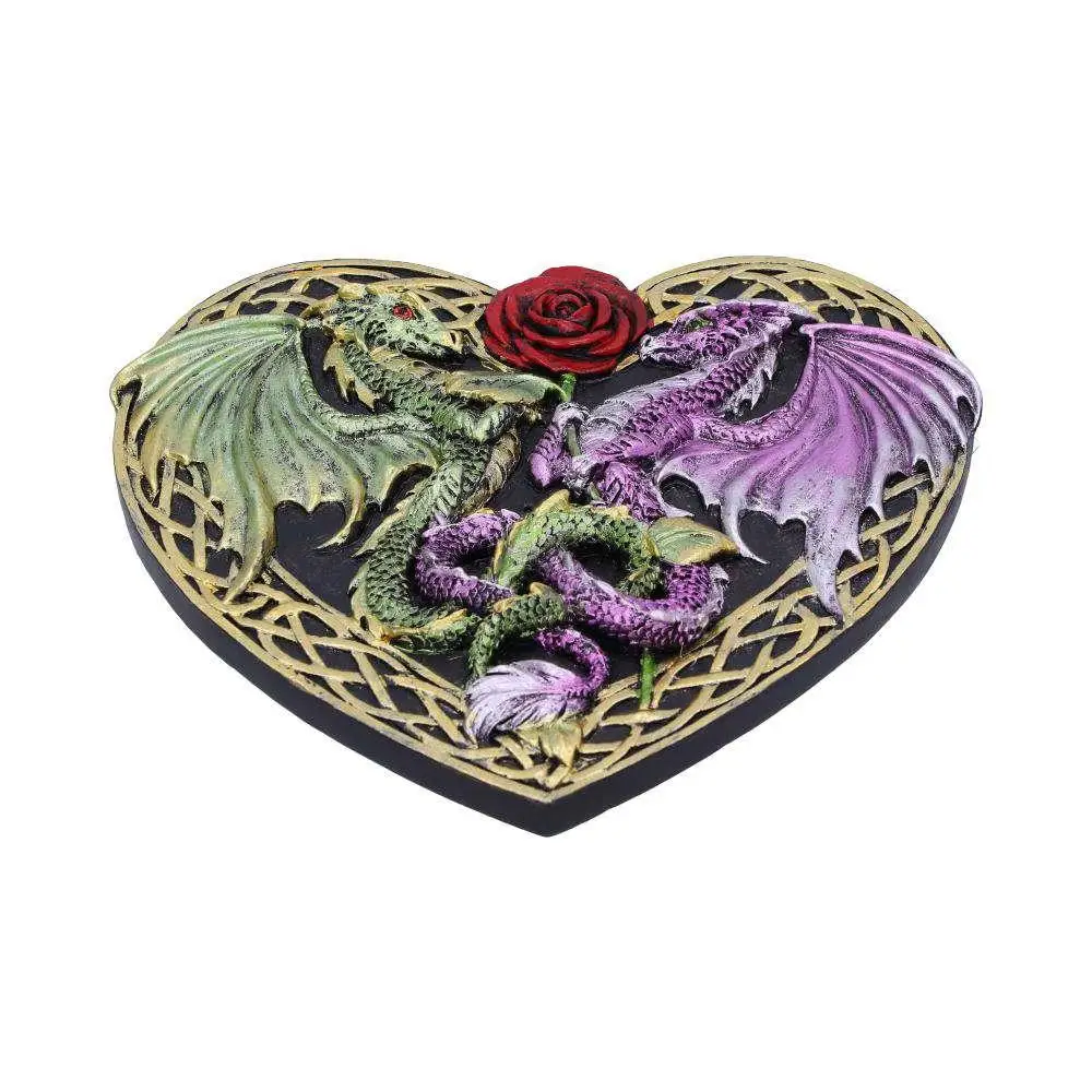Dragon Love Heart Rökelsehållare
