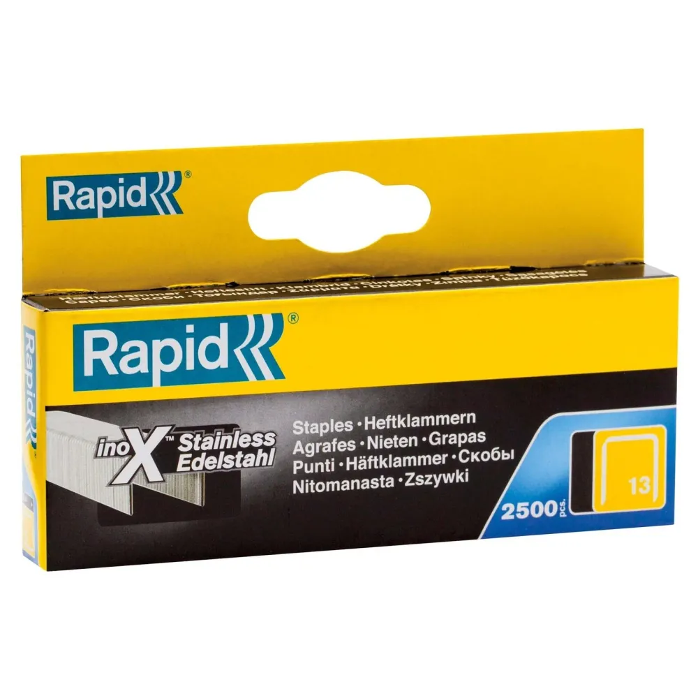Häftklammer 13 rostfri 2,5MLE 2500-pack Speedy 6
