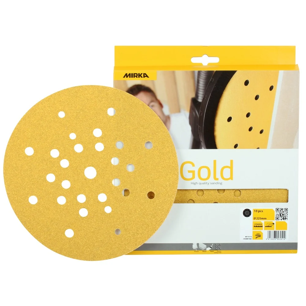 MIRKA GILDED RONDELL Grip 27H - 225mm - 10/Pack