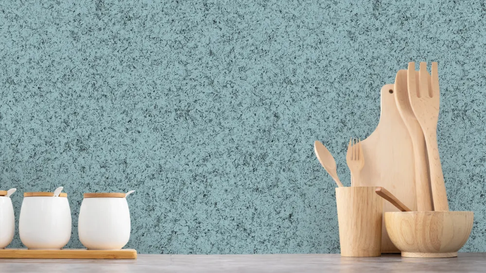 Reveal Tapet Board Texture - Blåturkos