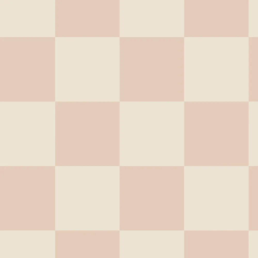 Reveal Tapet Checkers - Sand