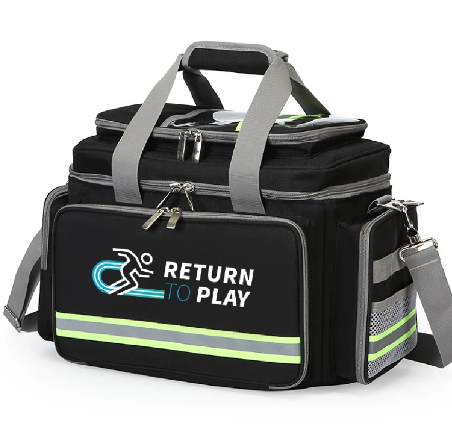 Return to Play Professionell Medicinväska med GPS (Fullt Utrustad)