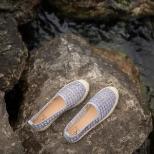 Mesh Espadrille Vitoria | Blue Fabric - 48" Wide Roll 35