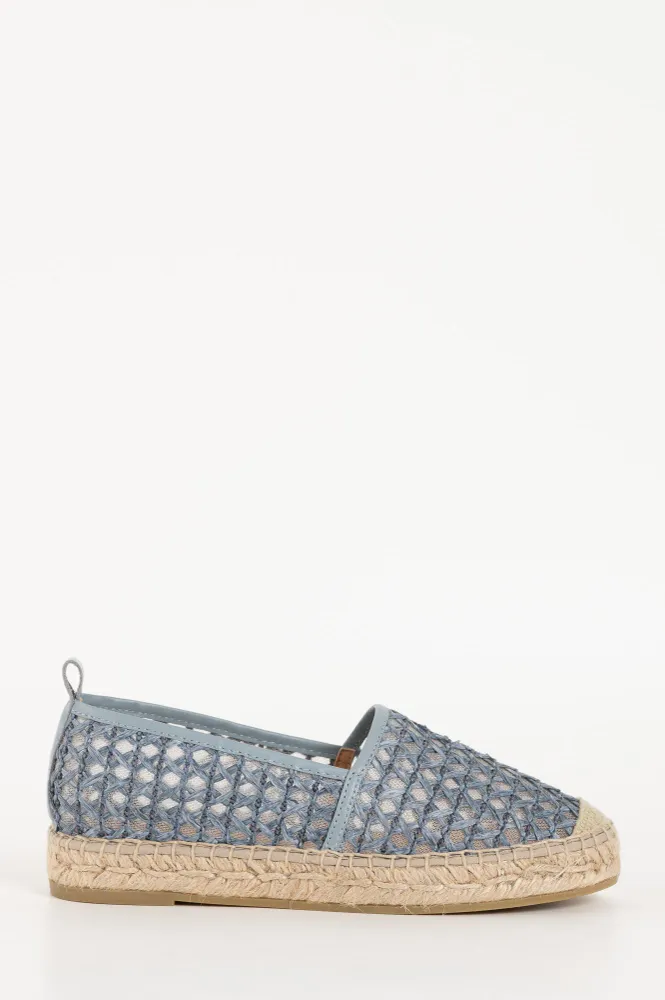 Mesh Espadrille Vitoria | Blue Fabric - 48" Wide Roll 35
