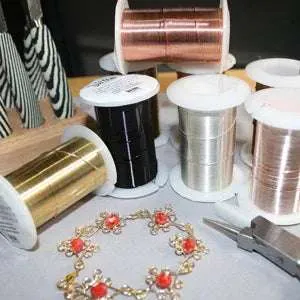 Wire Elements 24Ga - Roséguldfärgad Non Tarnish 1 Rulle