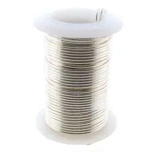 Wire Elements 18 Ga - Silverfärgad, Non Tarnish 1 rulle