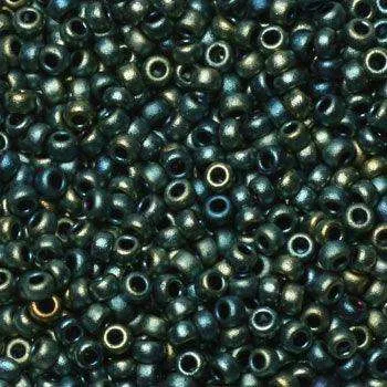 Miyuki Seed Beads - Dull Metallic Patina Iris 11/0, 10 gram