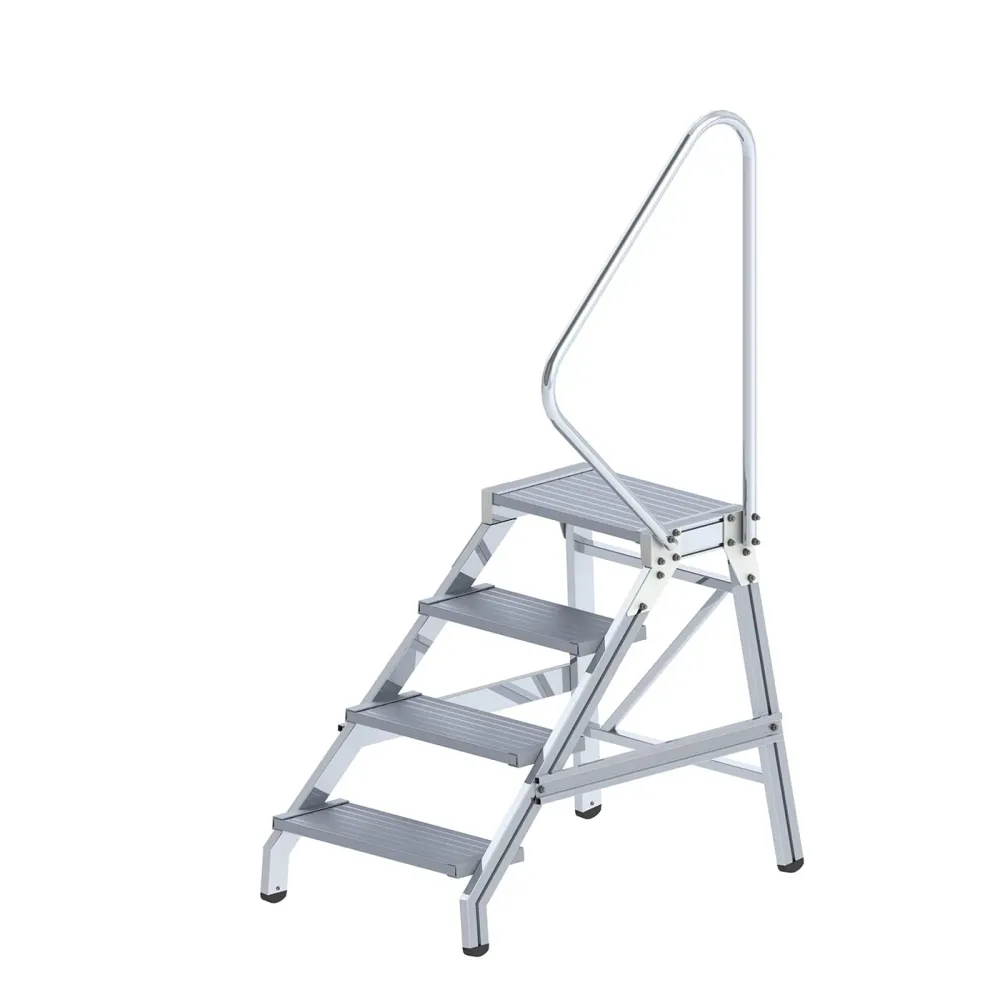 MUNK Arbetspall Aluminium med Ledstång