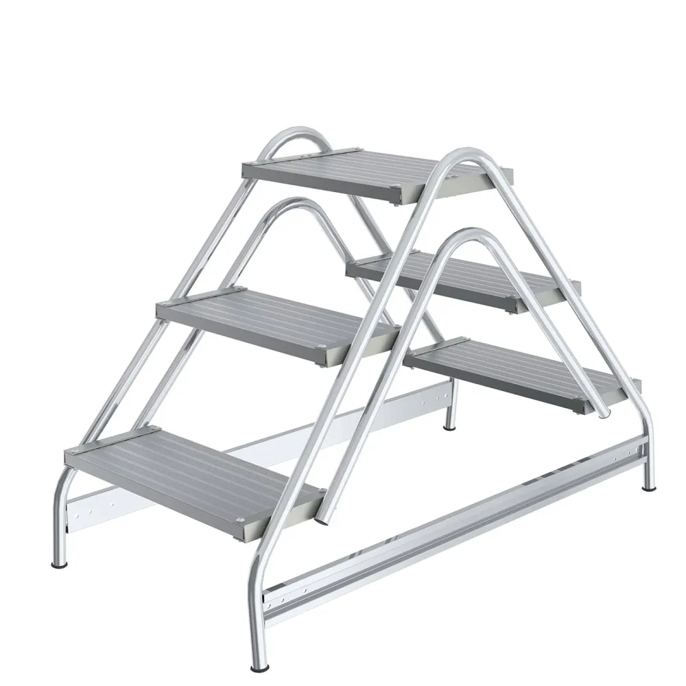MUNK Dubbelsidig Rörbock Räfflad Aluminium