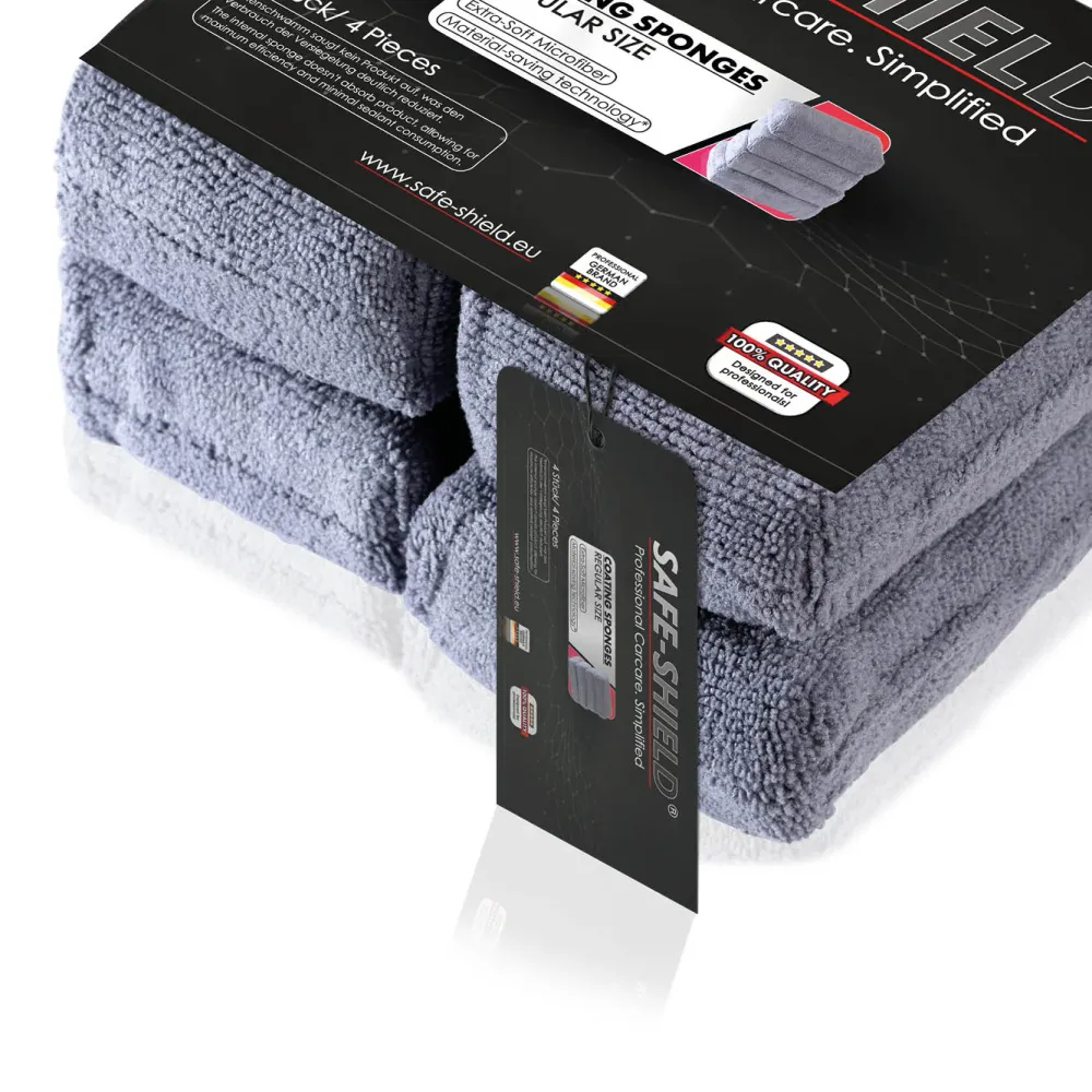 4x mikrofiber applikationssvamp