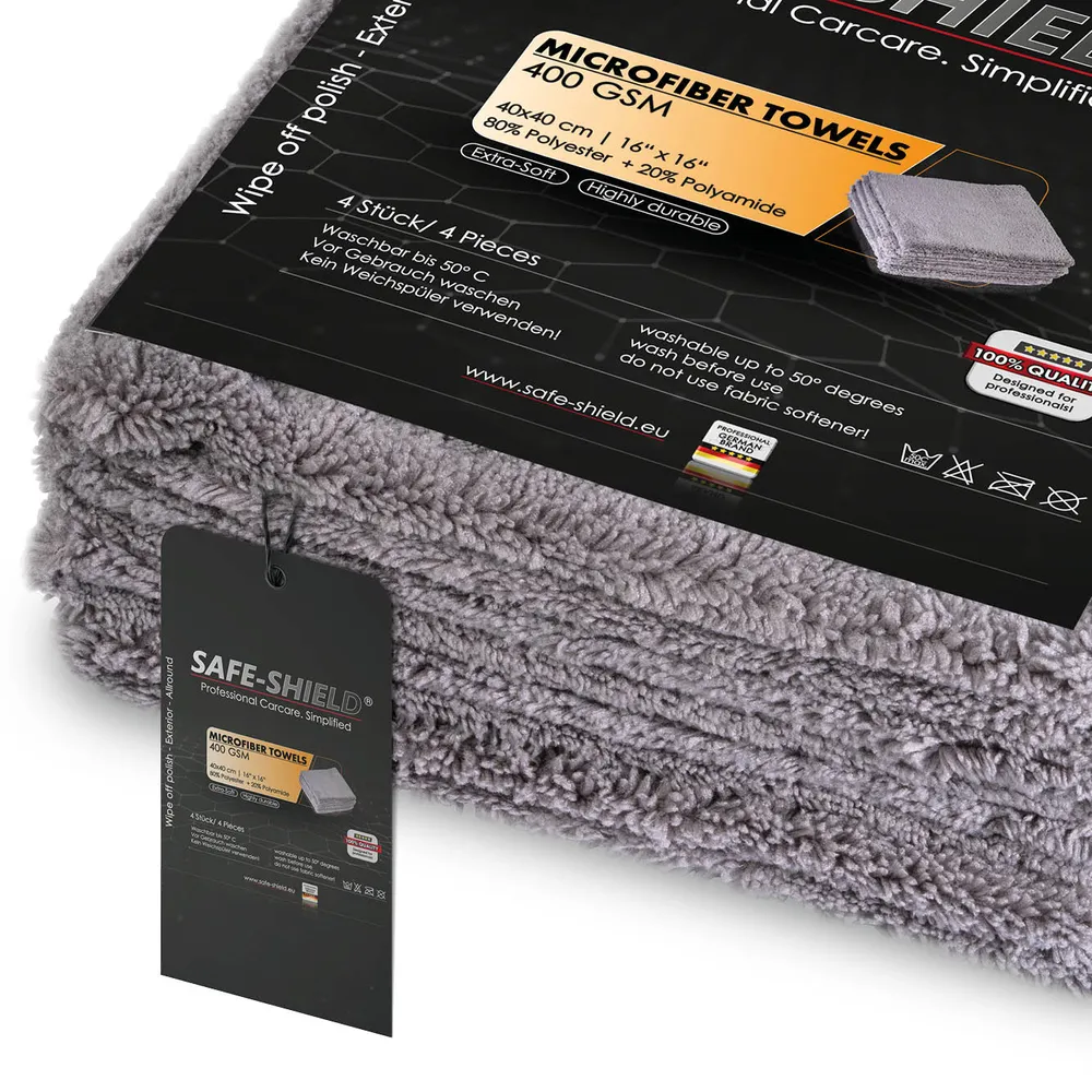 Mikrofiber-, polerduk + Allround 400 gsm