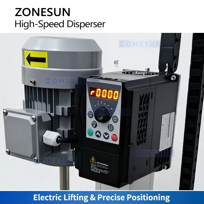 ZONESUN ZS-MX1100 Laboratory Mixing Machine Electric Lift High Speed Disperser Mixer