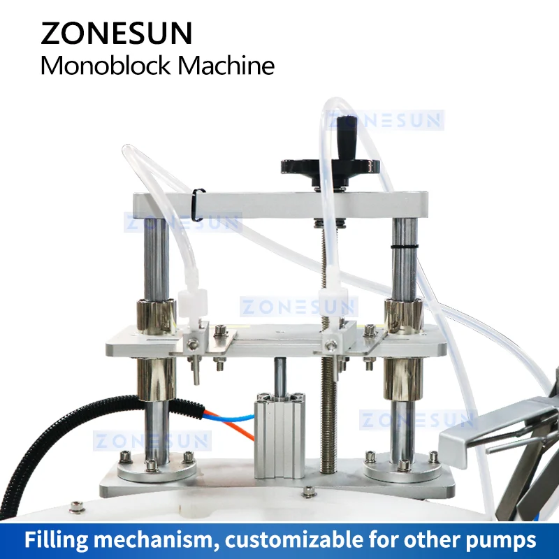 ZONESUN ZS-AFCL4 Automatic Test Tube Monoblock Machine Filling Capping Machine