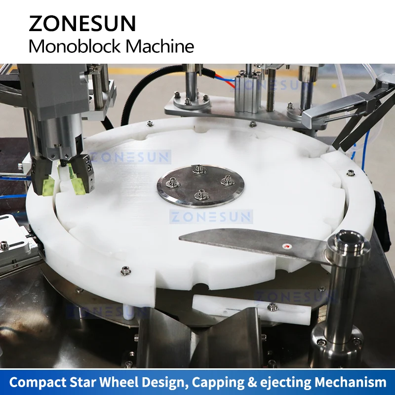 ZONESUN ZS-AFCL4 Automatic Test Tube Monoblock Machine Filling Capping Machine