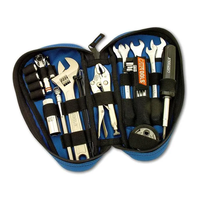 Cruztools Roadtech Teardrop Verktygssats MC till Harley